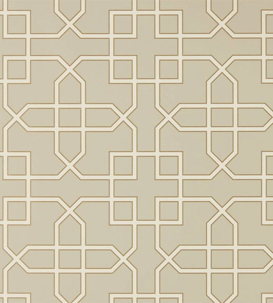 Hampton Trellis Wallpaper by Sanderson Linen