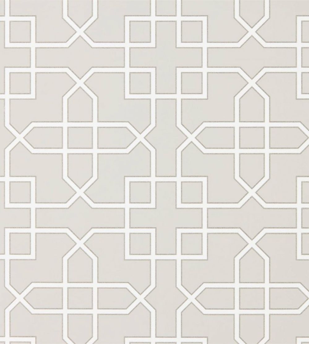 Hampton Trellis Wallpaper by Sanderson Grey