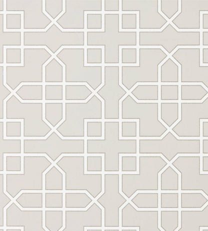 Hampton Trellis Wallpaper by Sanderson Grey