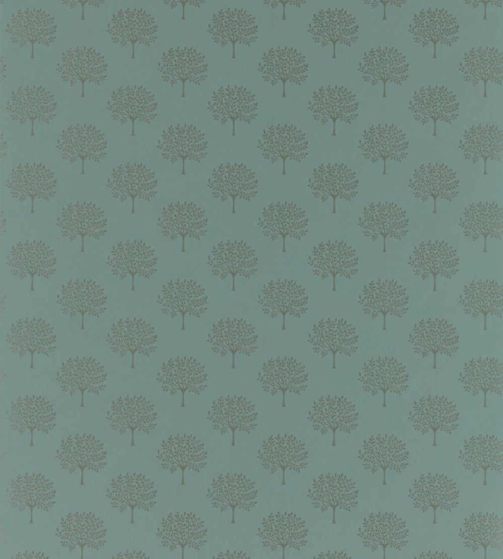 Marcham Tree Wallpaper by Sanderson English Grey