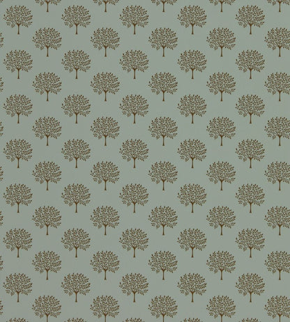 Marcham Tree Wallpaper by Sanderson Copper Grey