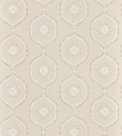 Milcombe Wallpaper by Sanderson Powder Pink