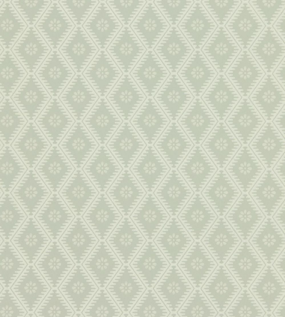 Witney Daisy Wallpaper by Sanderson Lagoon