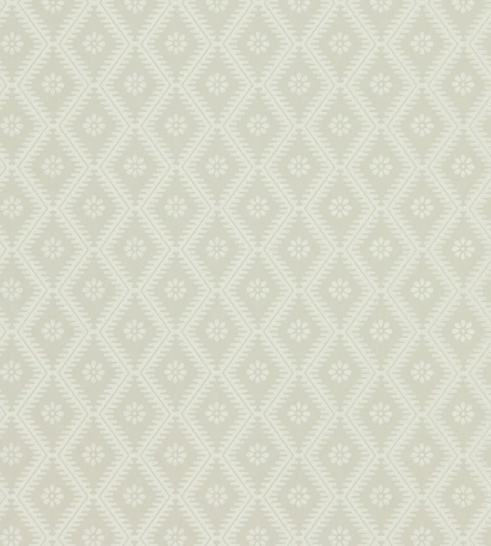 Witney Daisy Wallpaper by Sanderson Linen