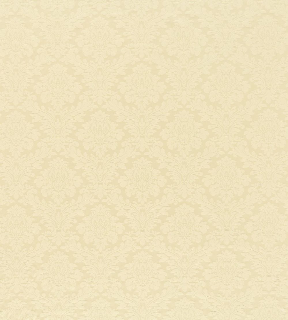 Lymington Damask Fabric by Sanderson Buttermilk
