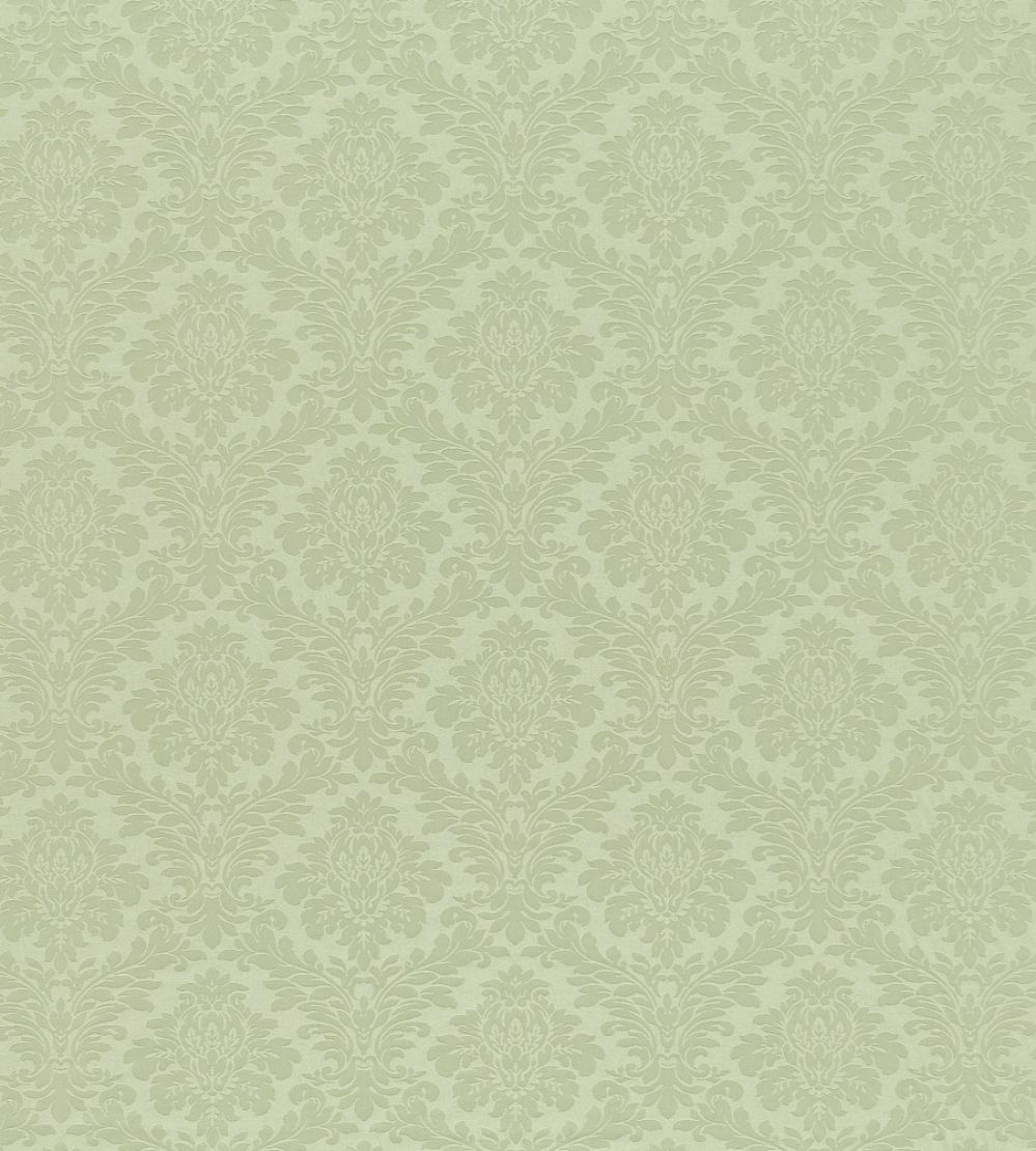 Lymington Damask Fabric by Sanderson Eggshell