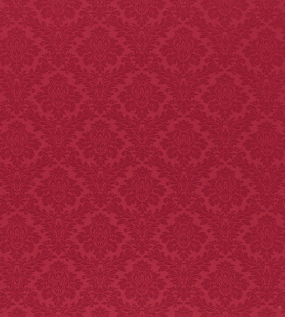 Lymington Damask Fabric by Sanderson Claret