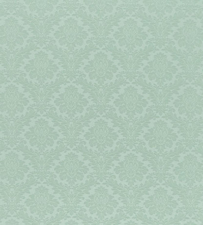 Lymington Damask Fabric by Sanderson Slate Blue