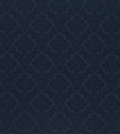 Lymington Damask Fabric by Sanderson Indigo