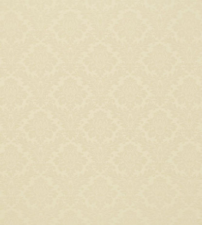 Lymington Damask Fabric by Sanderson White Clay