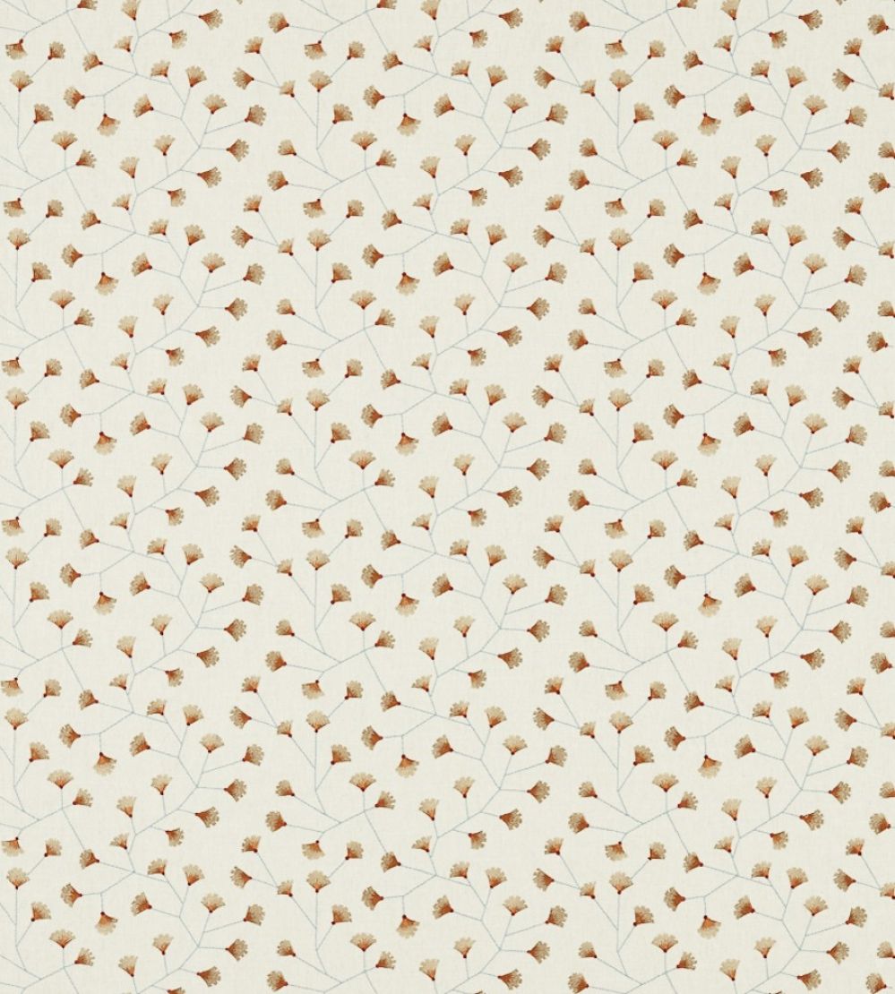 Gingko Trail Fabric by Sanderson Brick