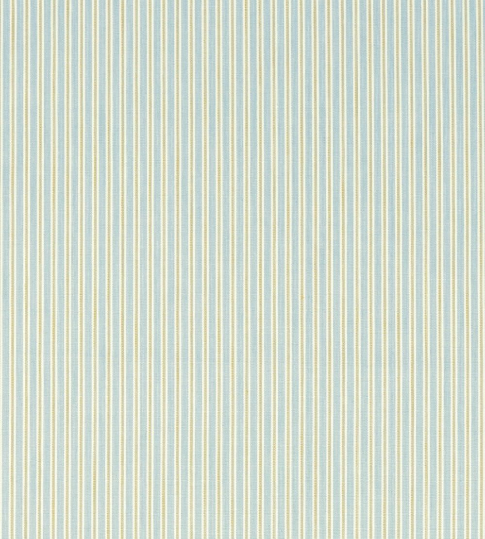 Melford Stripe Fabric by Sanderson Duck Egg
