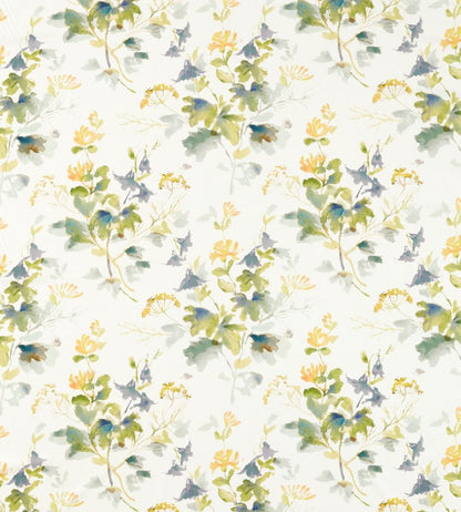 Honey Flowers Fabric by Sanderson Anise/Slate