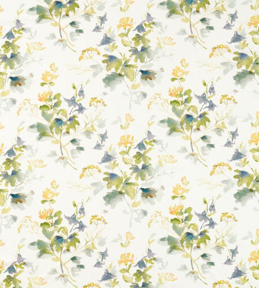 Honey Flowers Fabric by Sanderson Anise/Slate