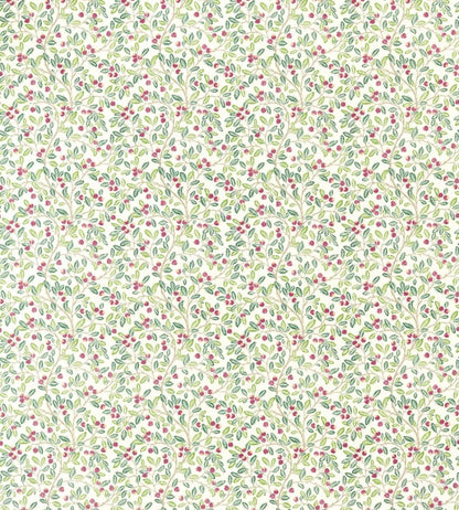 Wild Berries Fabric by Sanderson Fern/Mulberry