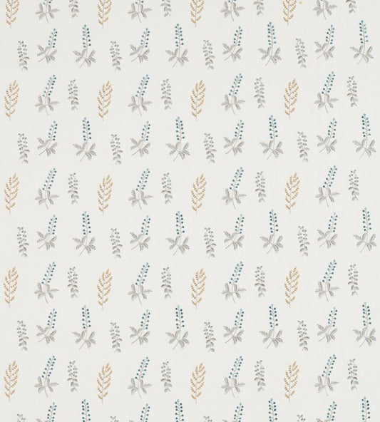 Bilberry Fabric by Sanderson Dijon/Teal