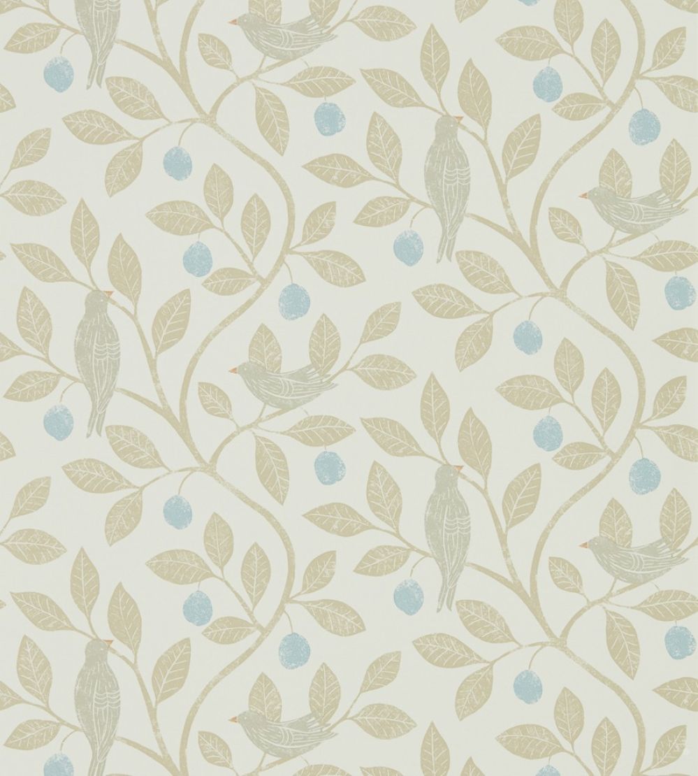 Damson Tree Wallpaper by Sanderson Denim/Barley