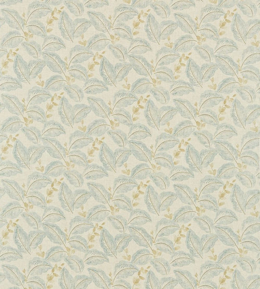 Box Hill Fabric by Sanderson Eau De Nil/Linen