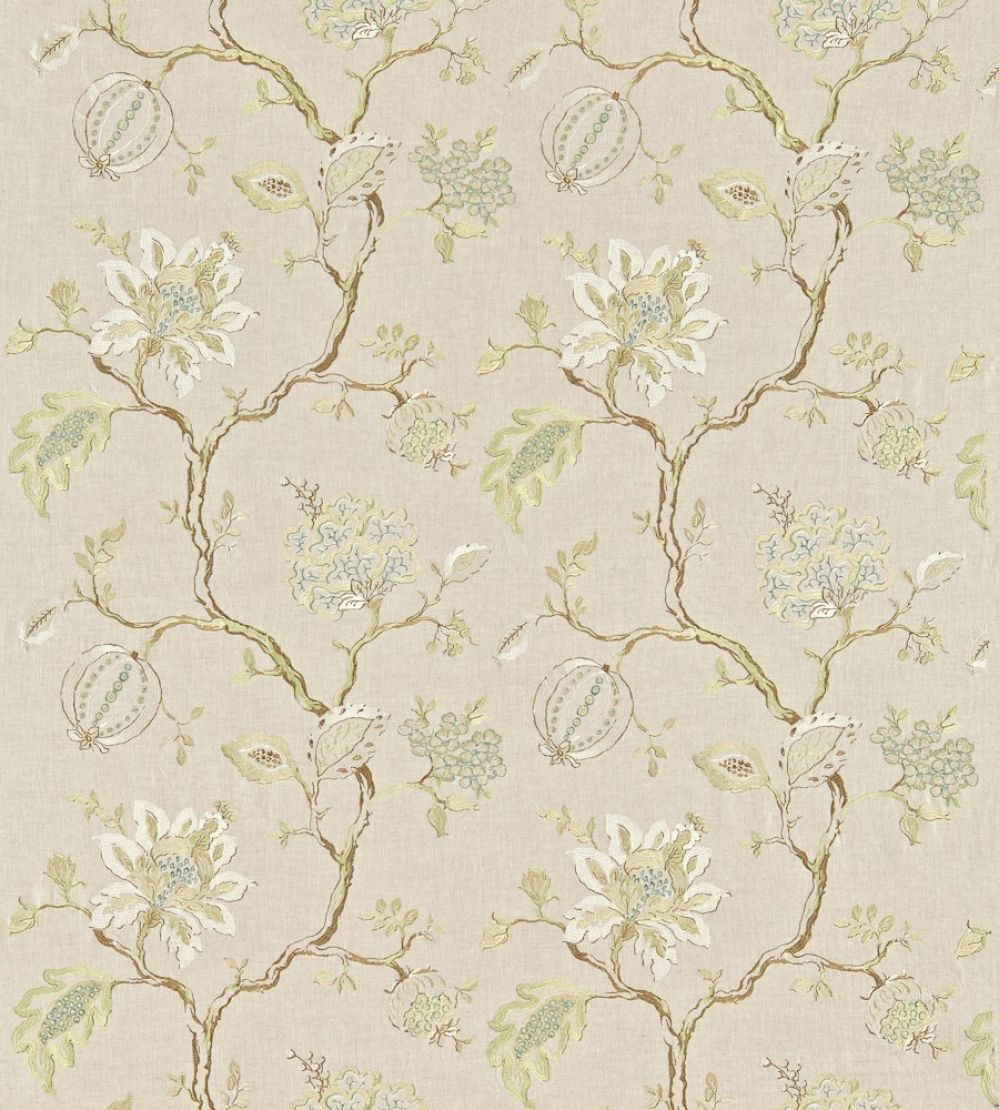 Hadham Fabric by Sanderson Pearl/Linen
