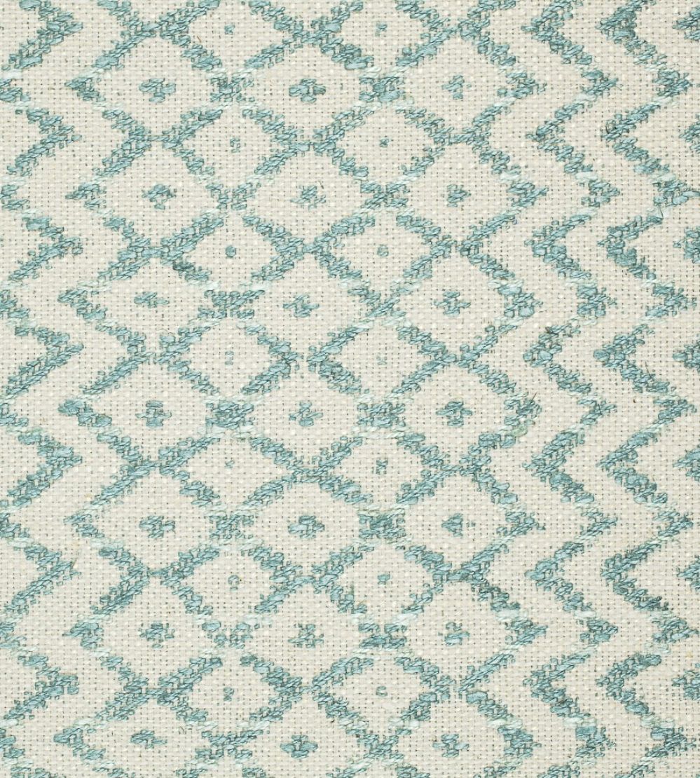 Cheslyn Fabric by Sanderson Teal/Cream