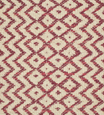 Cheslyn Fabric by Sanderson Claret/Cream