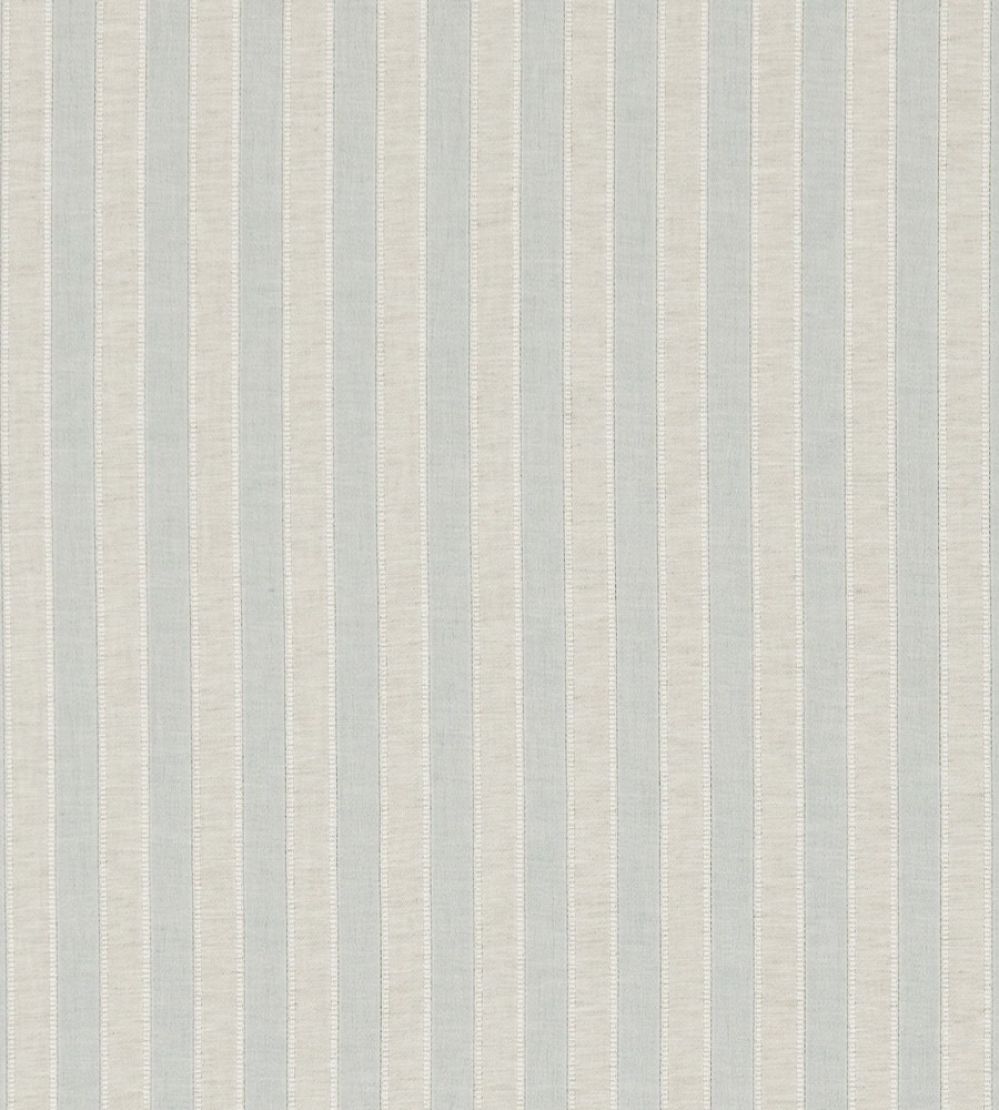 Sorilla Stripe Fabric by Sanderson Eggshell/Linen