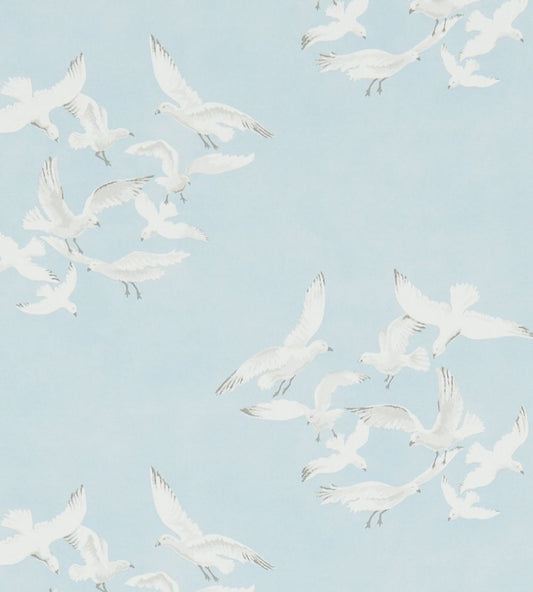 Seagulls Wallpaper by Sanderson Blue