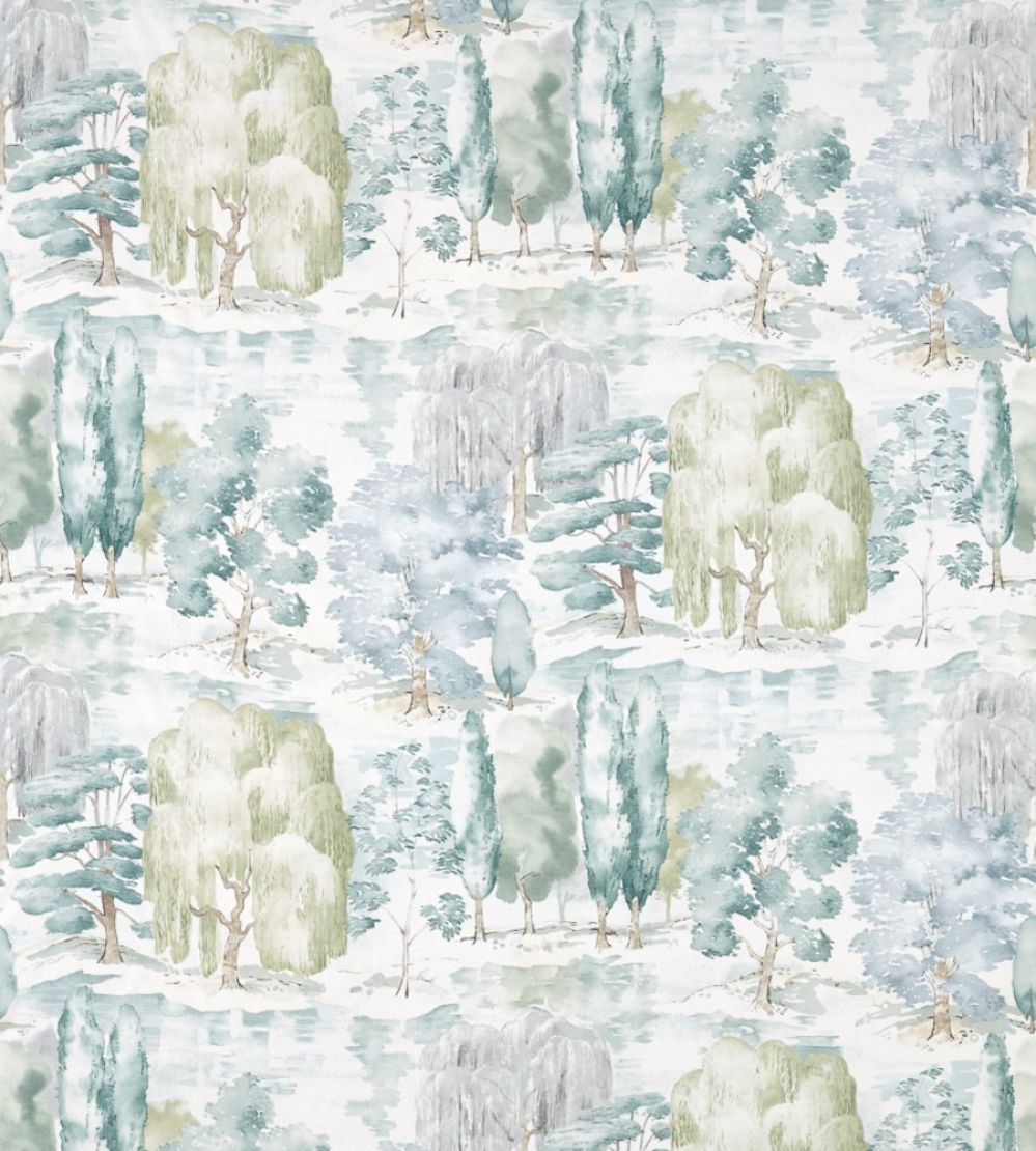 Waterperry Fabric by Sanderson Mint