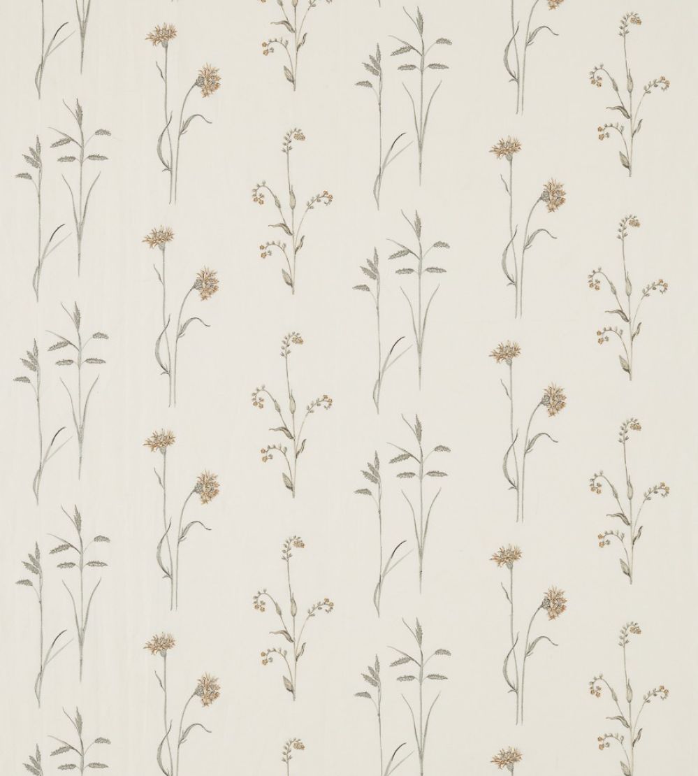 Meadow Grasses Fabric by Sanderson Sage/Honey