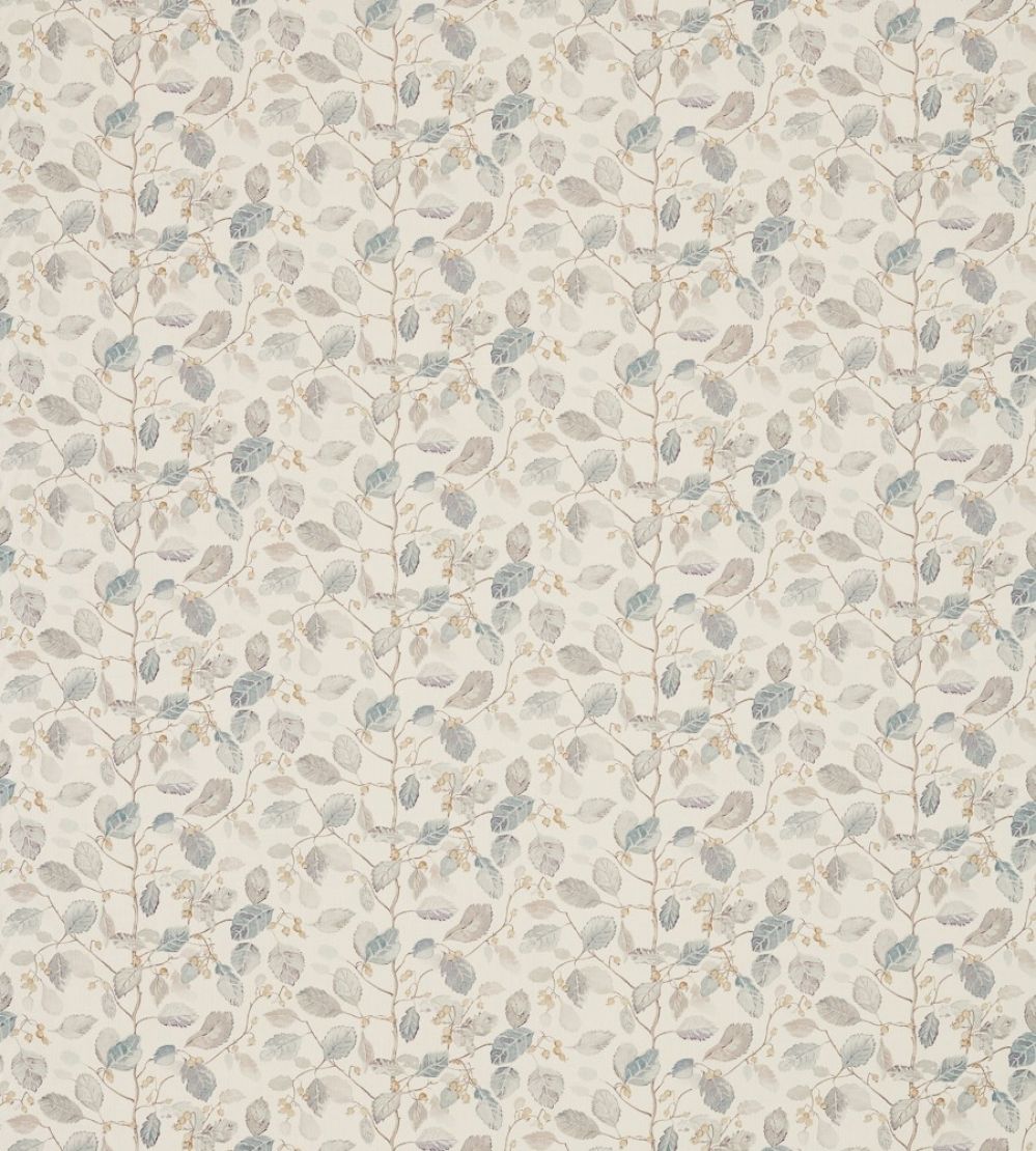 Woodland Berries Fabric by Sanderson Grey/Silver
