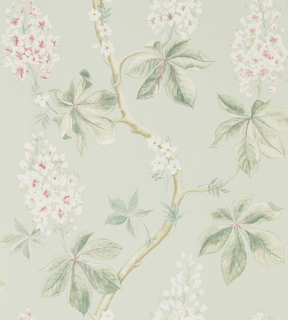 Chestnut Tree Wallpaper by Sanderson Seaspray/Peony
