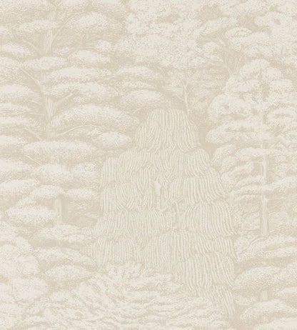 Woodland Toile Wallpaper by Sanderson Ivory/Neutral