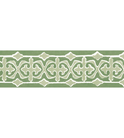 Santa Clara Tile Border Wallpaper by DADO Green