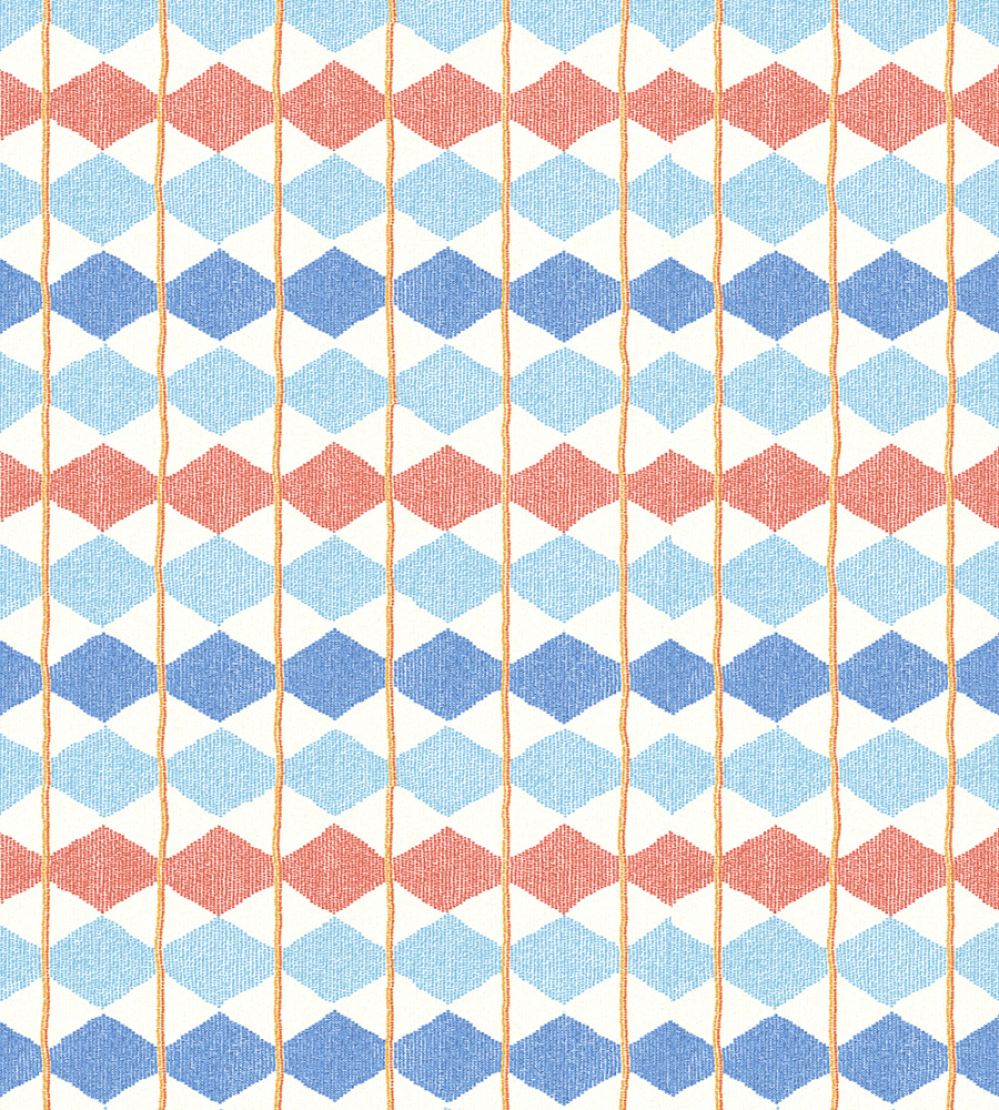 Sapowaydidi Wallpaper by DADO 03 Red and Blue