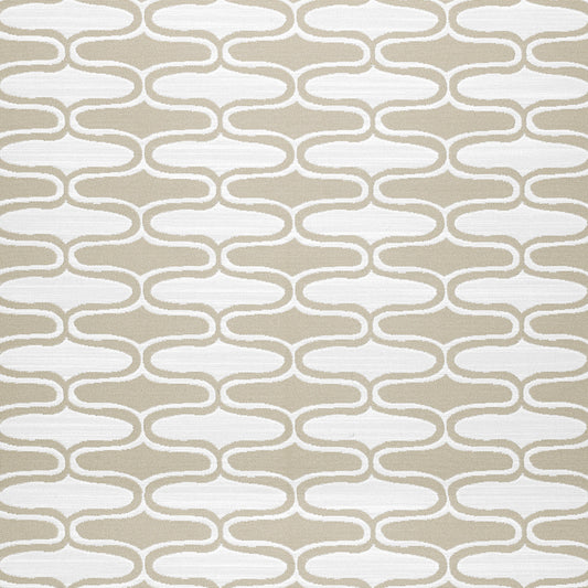 Saraband Fabric by Thibaut in Sand (W8524)