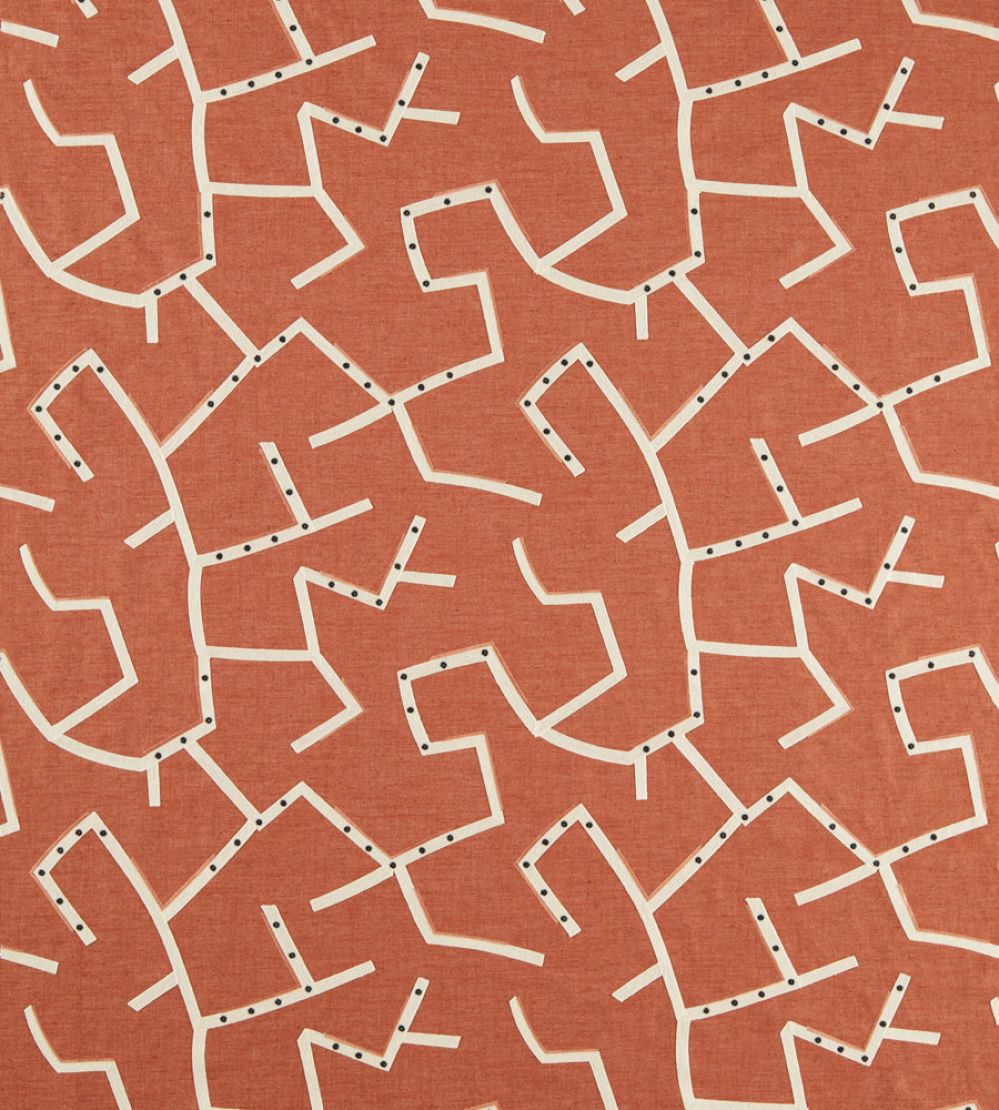 Saraceno Fabric by Harlequin Rust