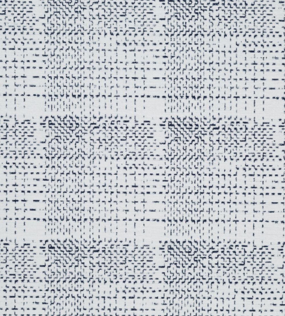 Sashiko Performance Fabric by Christopher Farr Cloth Bianco