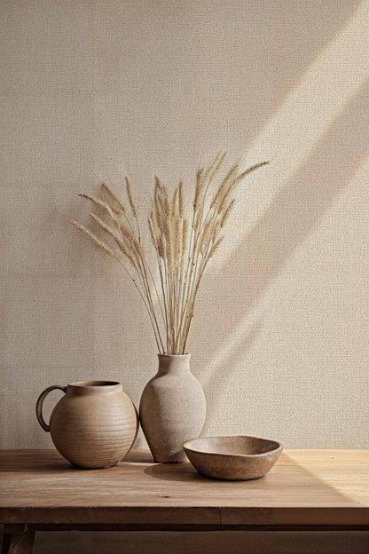 Sastre wallpaper by Coordonné in 20, shown in a styled room