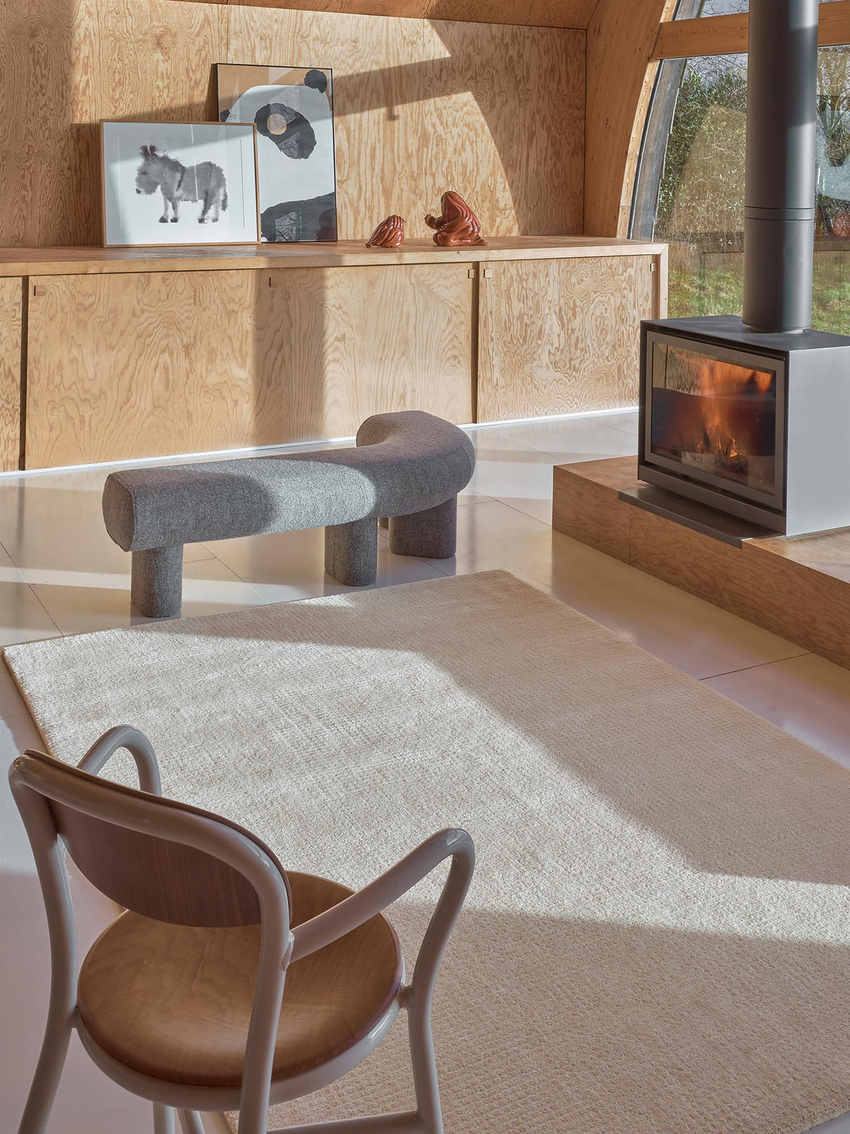 Satpura Rug by Pierre Frey shown in a room setting (view 1)