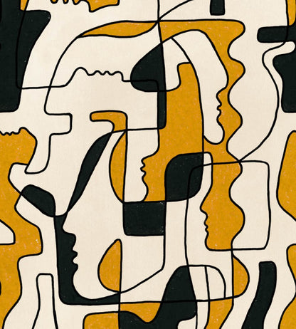 Saudade Wallpaper by MINDTHEGAP Yellow