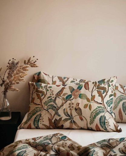 Sauvage fabric by Coordonné in Botanique, shown in a styled room