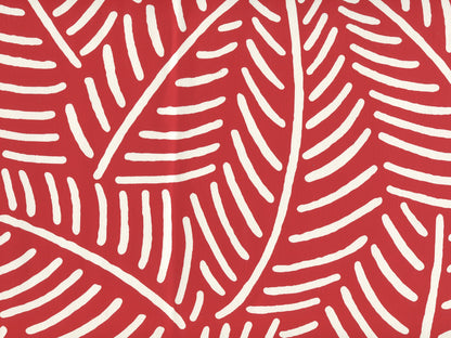 Sauvage Reverse Red on Almost White wallpaper by Cloth & Paper