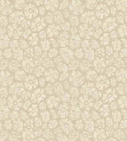 Savanna Shell Wallpaper by Cole & Son Parchment Linen & Metallic Gilver