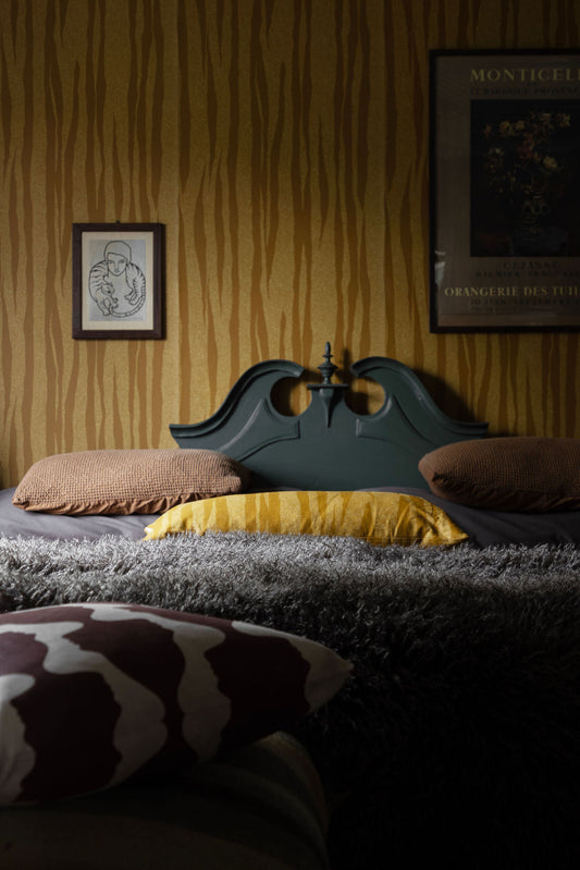 Savannah Wallpaper by Studio Lisa Bengtsson in Yellow