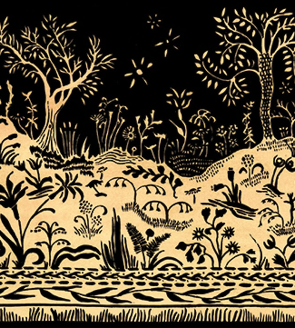 Scenari Mural by Tres Tintas Yellow
