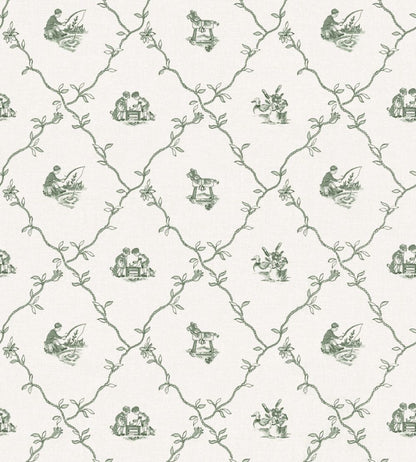 Scenes Wallpaper by Coordonne Emerald