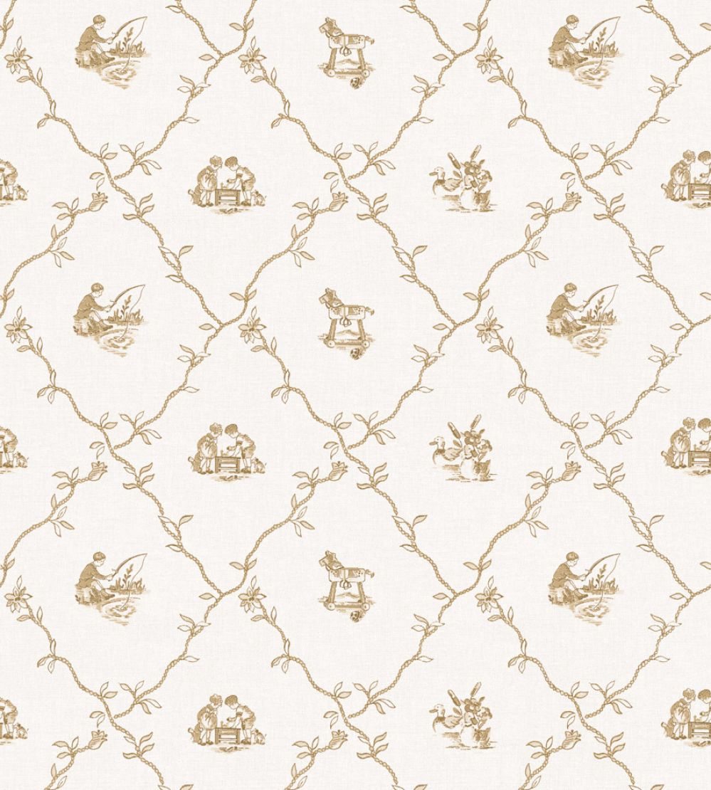 Scenes Wallpaper by Coordonne Mustard