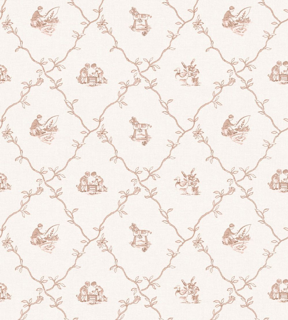 Scenes Wallpaper by Coordonne Peach