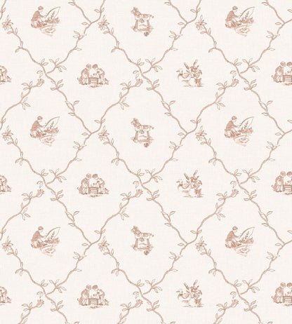 Scenes Wallpaper by Coordonne Peach
