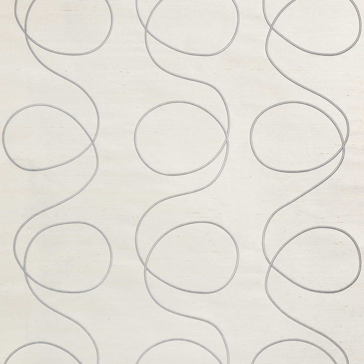 Scribbles Wallpaper by Phillip Jeffries in White with Blue (PJ 9651)